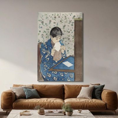 The Letter Mary Cassatt mcs57 canvas print 