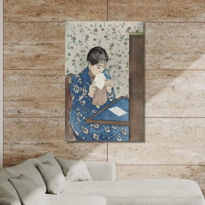The Letter Mary Cassatt mcs57 canvas print 