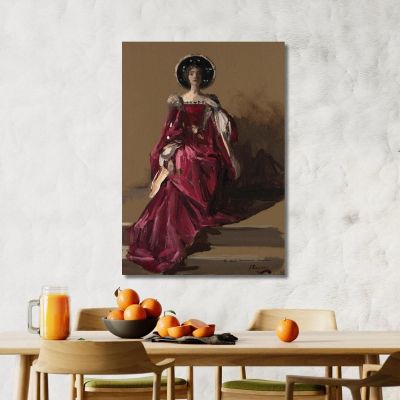 Lady Gwendeline Spencer-Churchill In The Merchant Of Venice Sir John Lavery sjl27 canvas print 