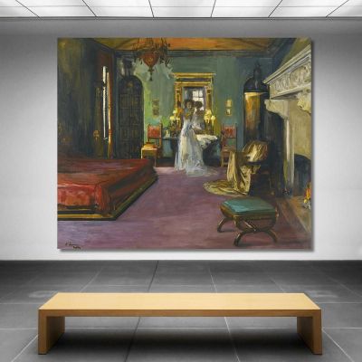 Mrs Rosen'S Bedroom Sir John Lavery sjl32 canvas print 