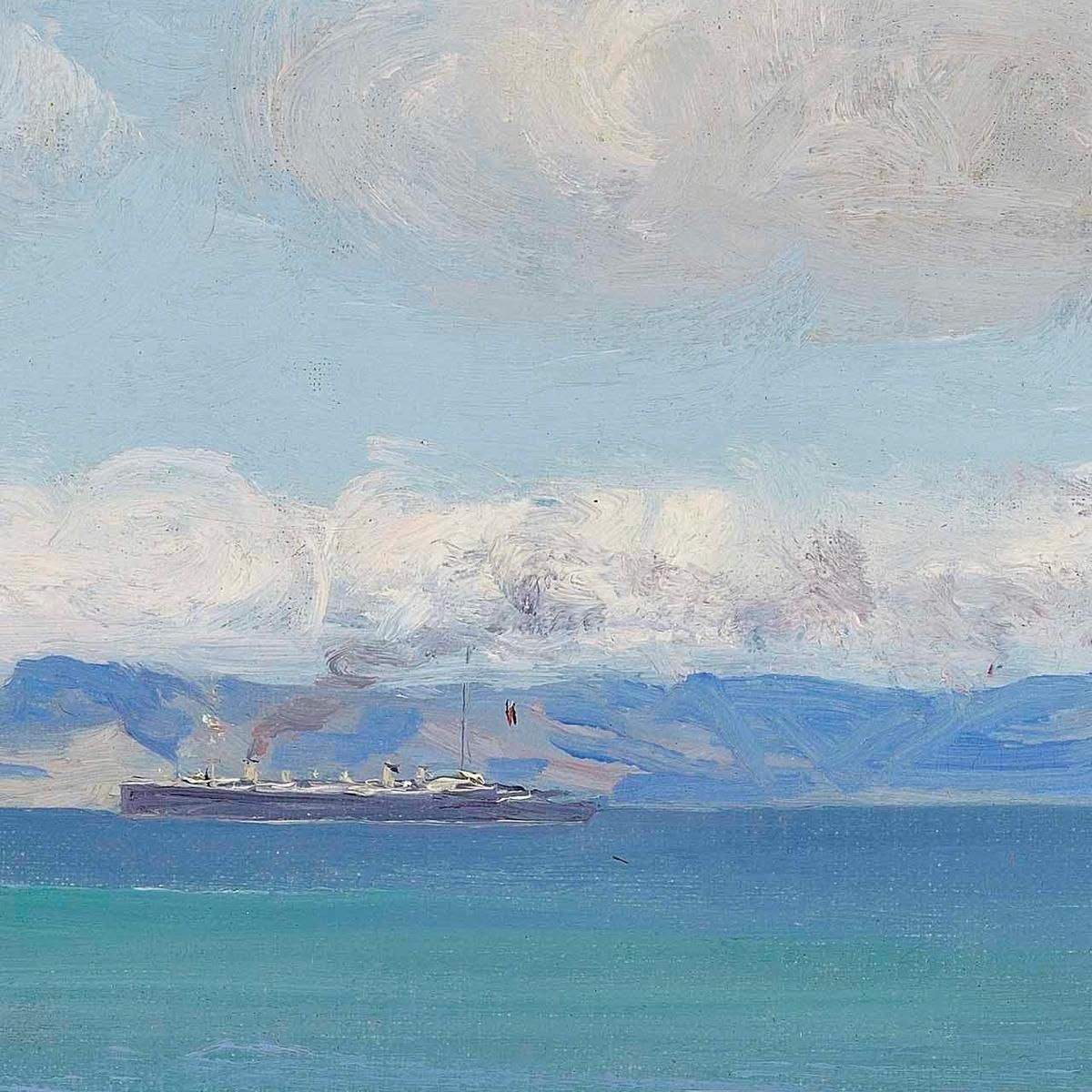 Tangier Bay Sir John Lavery sjl44 canvas print