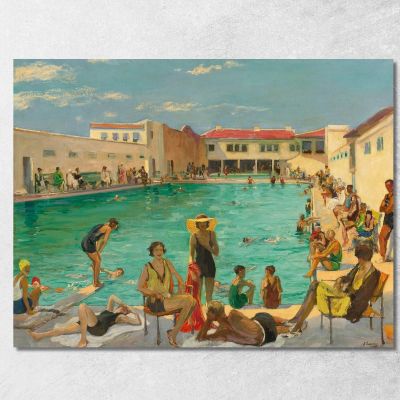 Winter In Florida Sir John Lavery sjl60 canvas print 