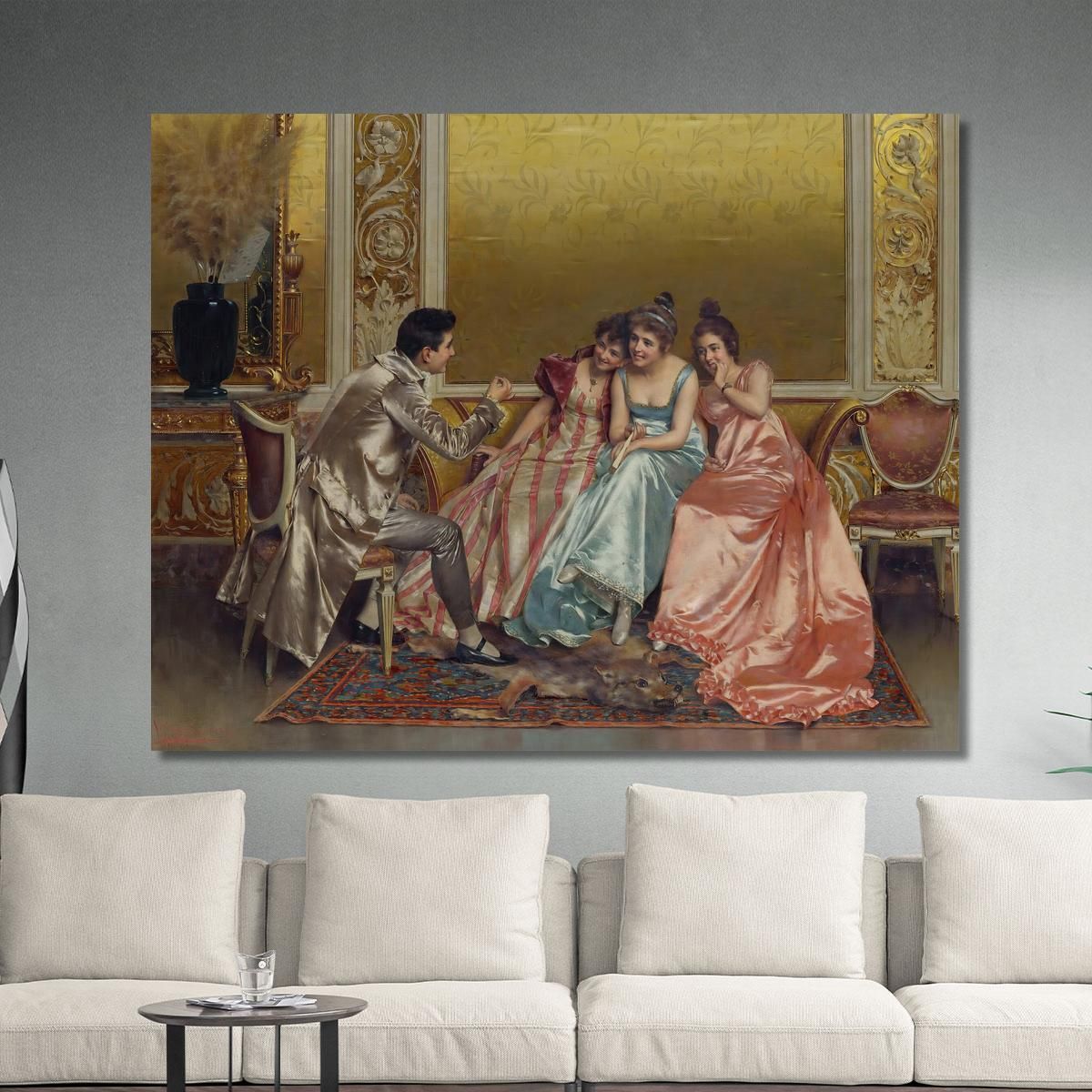 A Captive Audience Vittorio Reggianini vrg2 canvas print 