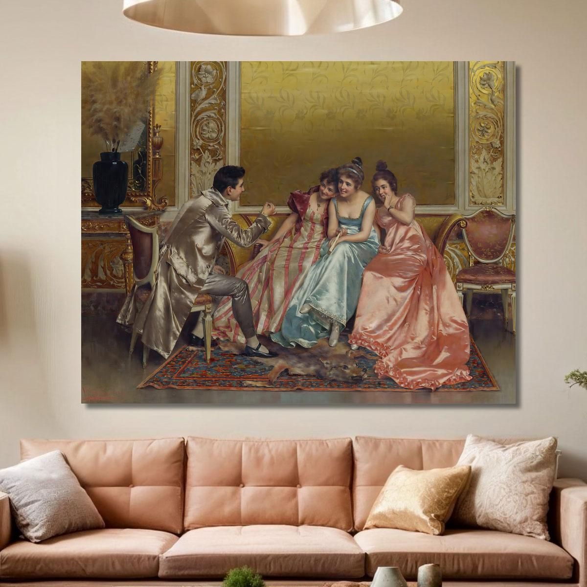 A Captive Audience Vittorio Reggianini vrg2 canvas print 