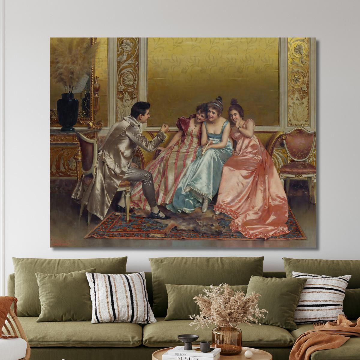 A Captive Audience Vittorio Reggianini vrg2 canvas print 
