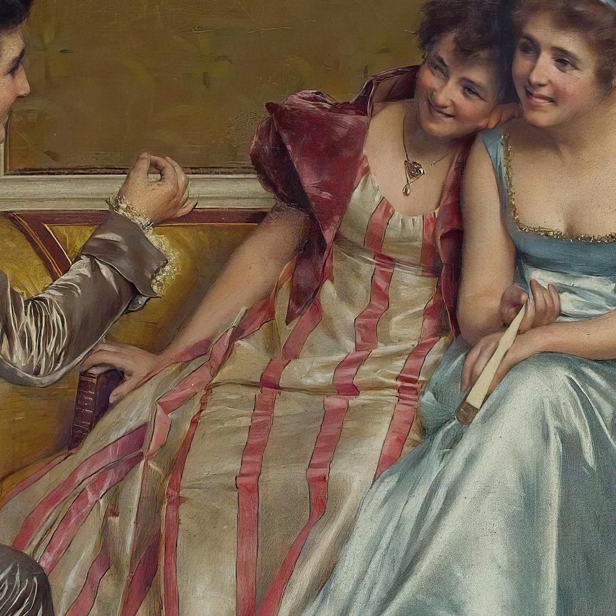 A Captive Audience Vittorio Reggianini vrg2 canvas print