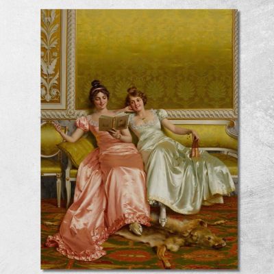 An Amusing Chapter Vittorio Reggianini vrg6 canvas print 