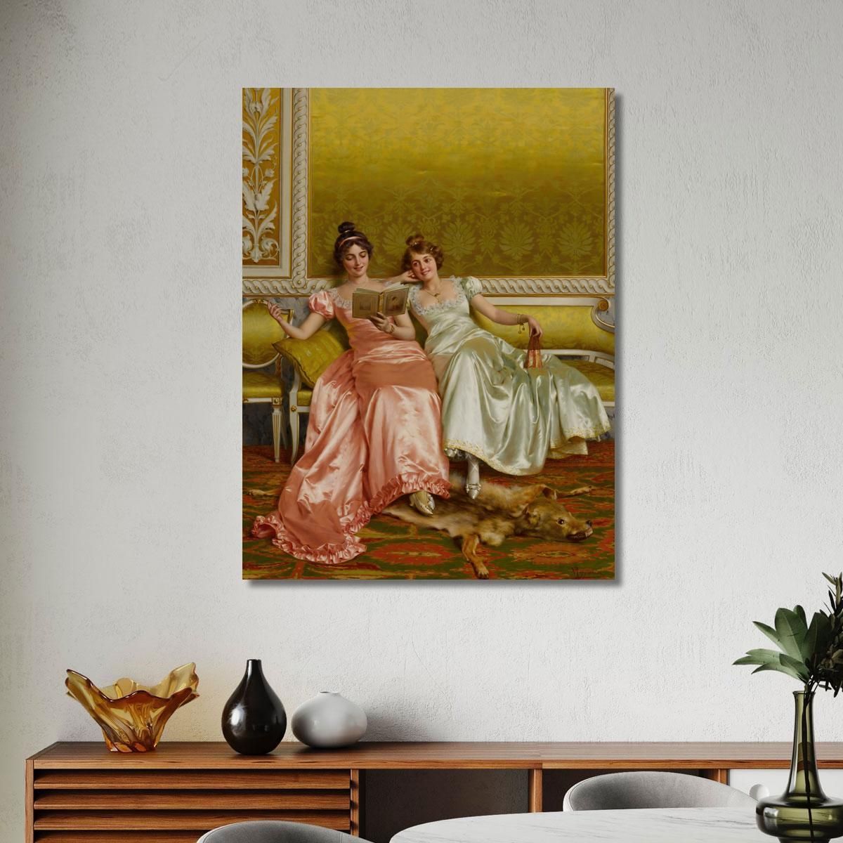 An Amusing Chapter Vittorio Reggianini vrg6 canvas print 