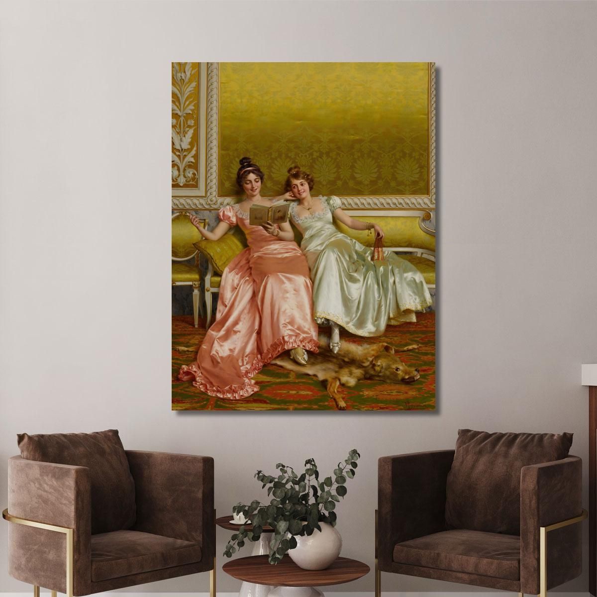 An Amusing Chapter Vittorio Reggianini vrg6 canvas print 