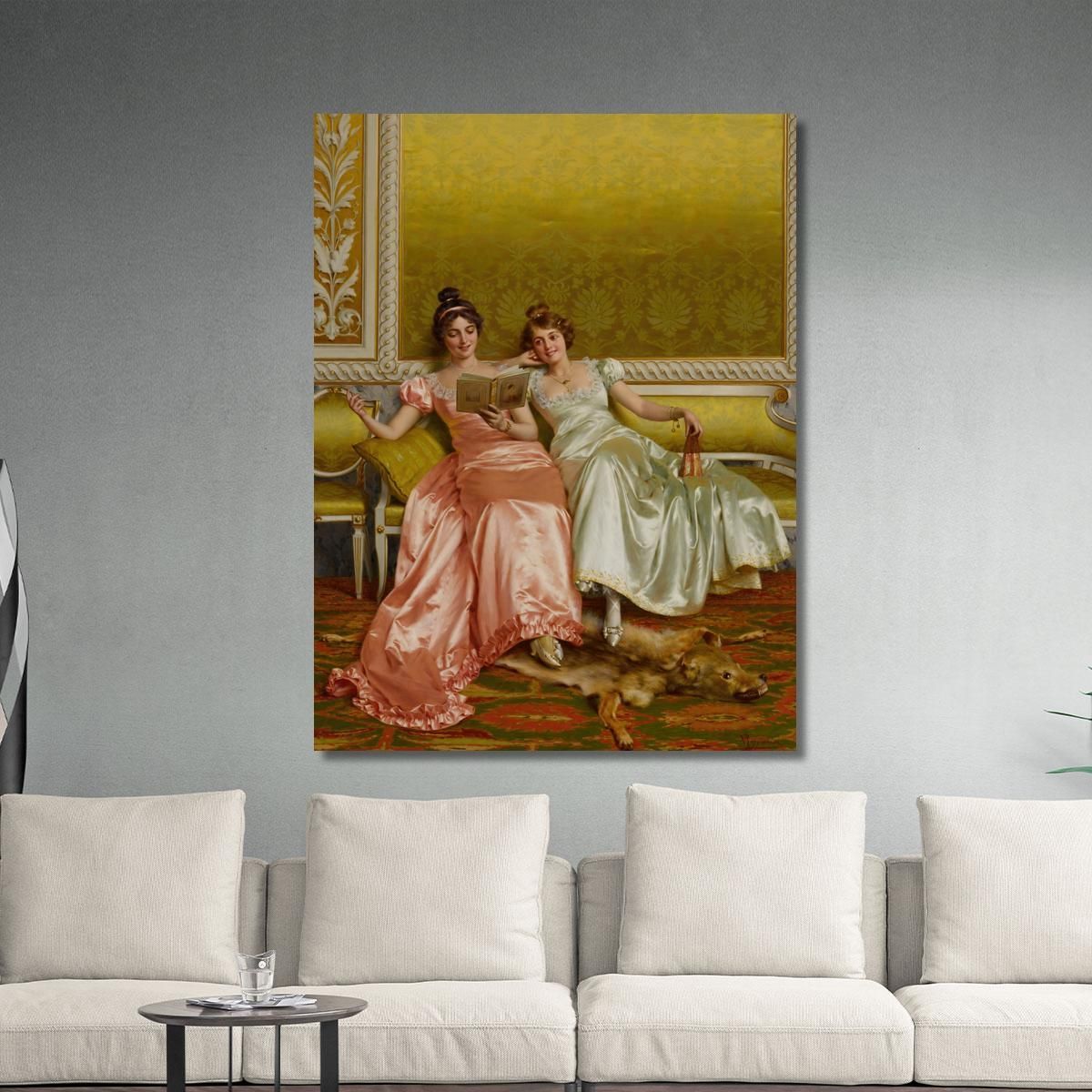 An Amusing Chapter Vittorio Reggianini vrg6 canvas print 
