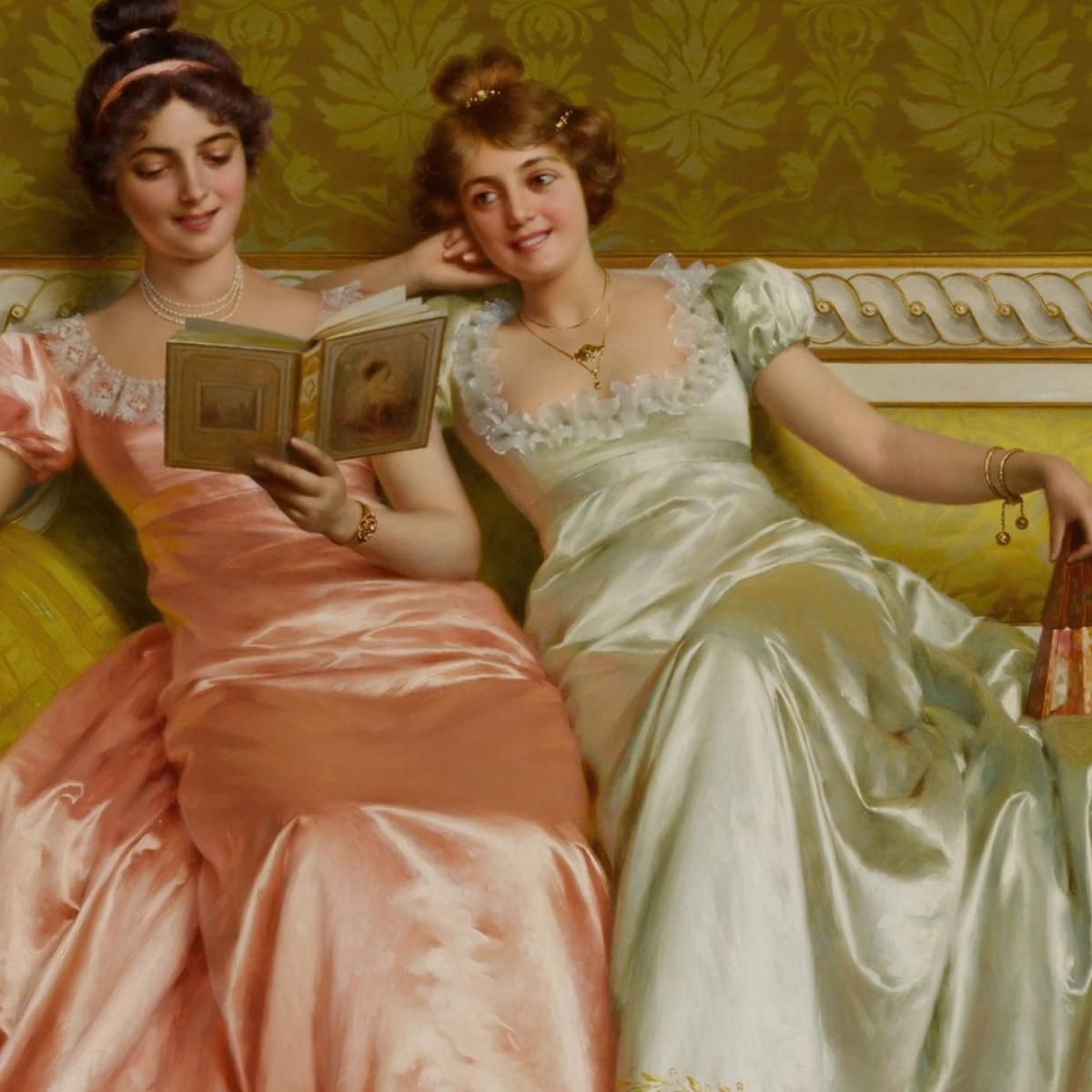 An Amusing Chapter Vittorio Reggianini vrg6 canvas print