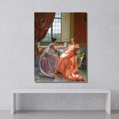 An Amusing Letter Vittorio Reggianini vrg7 canvas print 