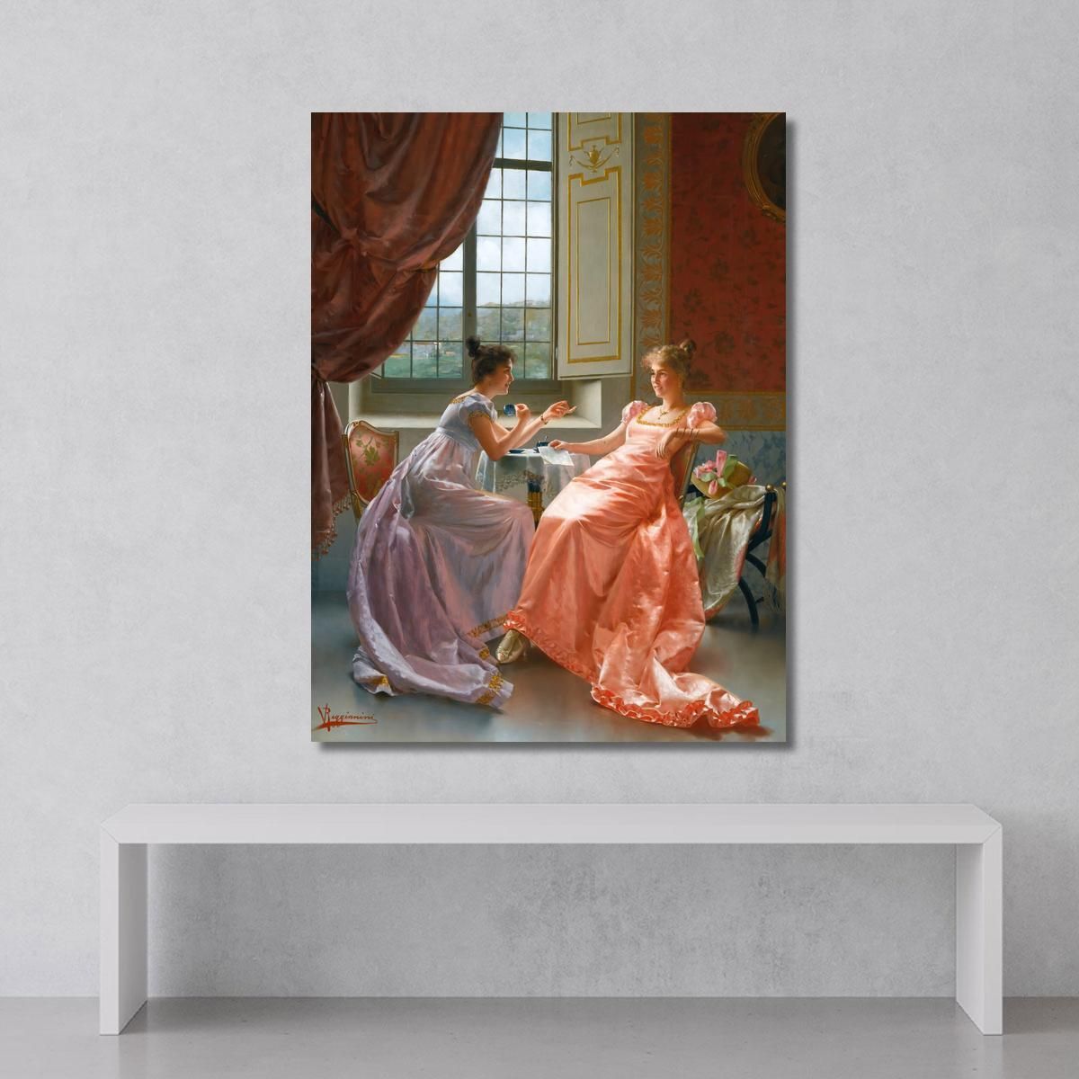 An Amusing Letter Vittorio Reggianini vrg7 canvas print 
