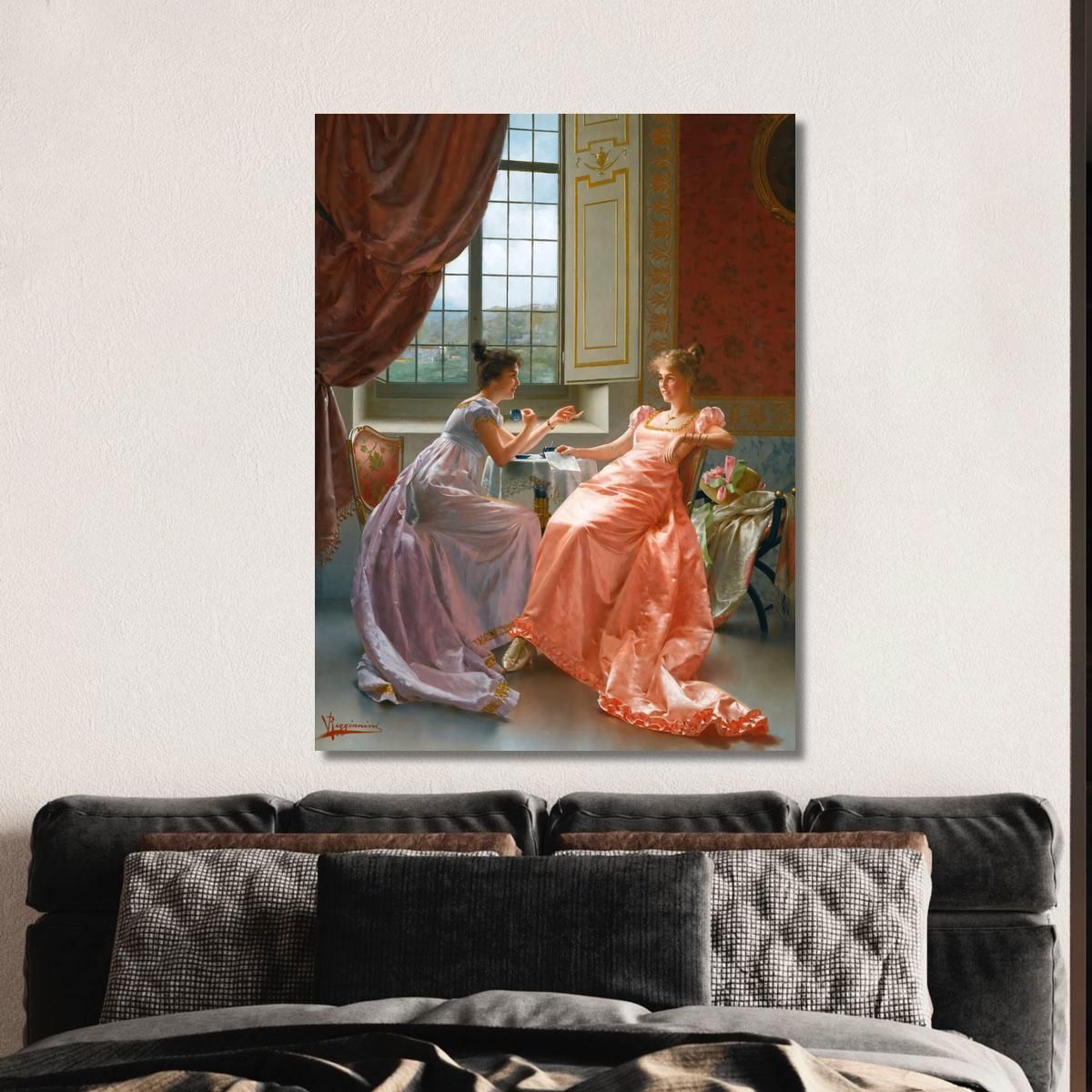An Amusing Letter Vittorio Reggianini vrg7 canvas print 