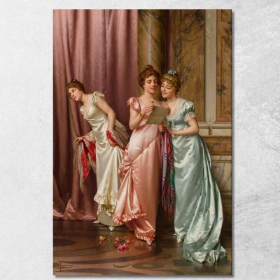 An Illicit Letter Vittorio Reggianini vrg9 canvas print 