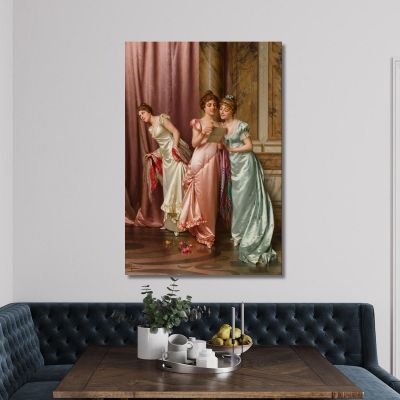 An Illicit Letter Vittorio Reggianini vrg9 canvas print 