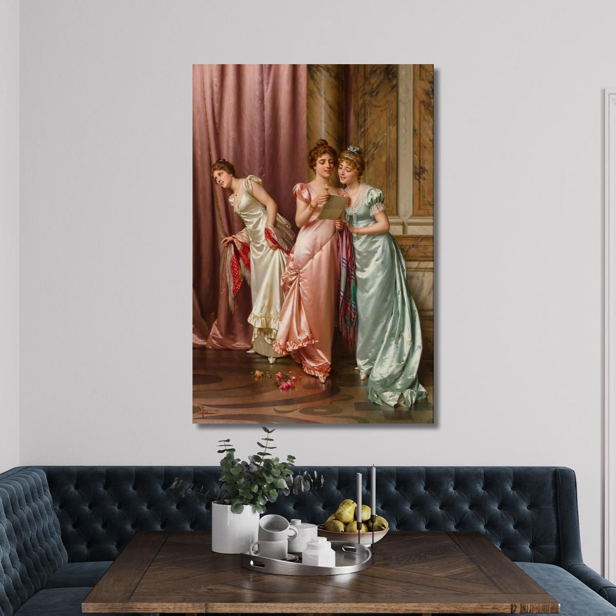 An Illicit Letter Vittorio Reggianini vrg9 canvas print 