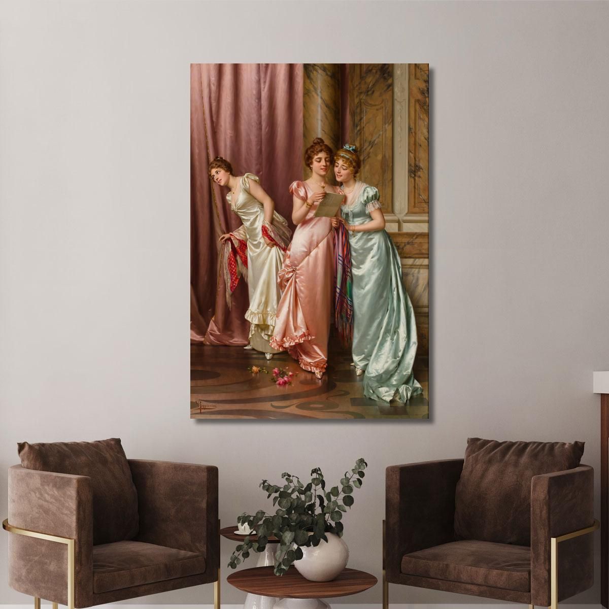 An Illicit Letter Vittorio Reggianini vrg9 canvas print 
