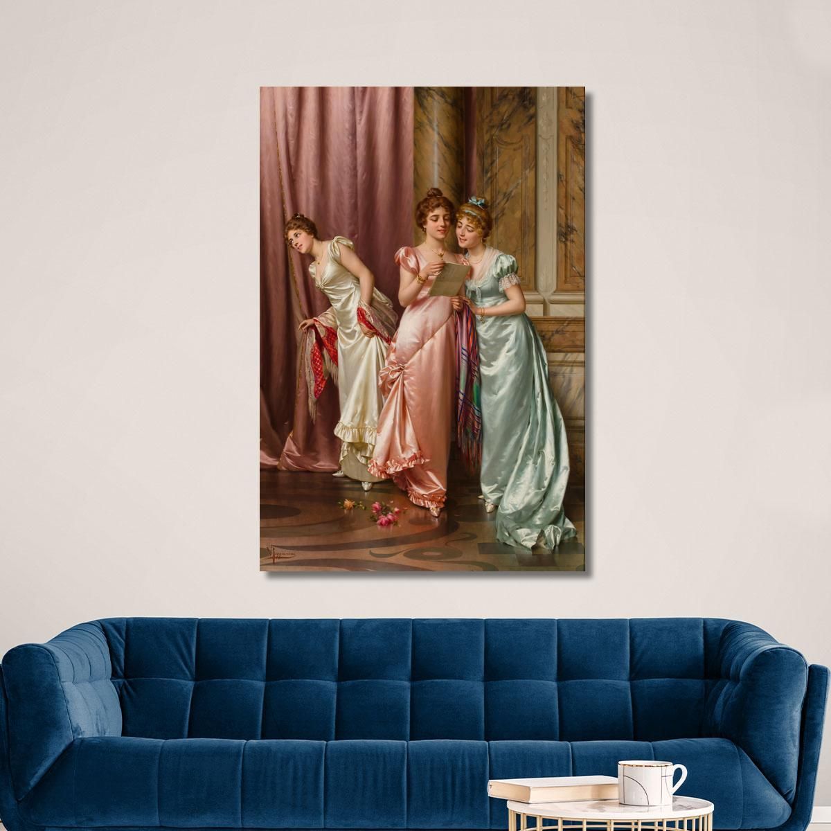 An Illicit Letter Vittorio Reggianini vrg9 canvas print 