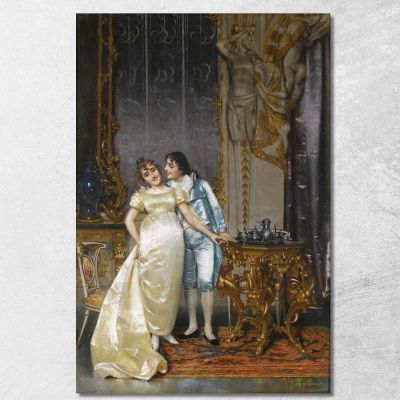 Flirtation Vittorio Reggianini vrg12 canvas print 
