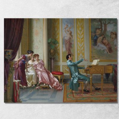 The Favorite Romance Vittorio Reggianini vrg13 canvas print 