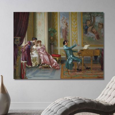 The Favorite Romance Vittorio Reggianini vrg13 canvas print 