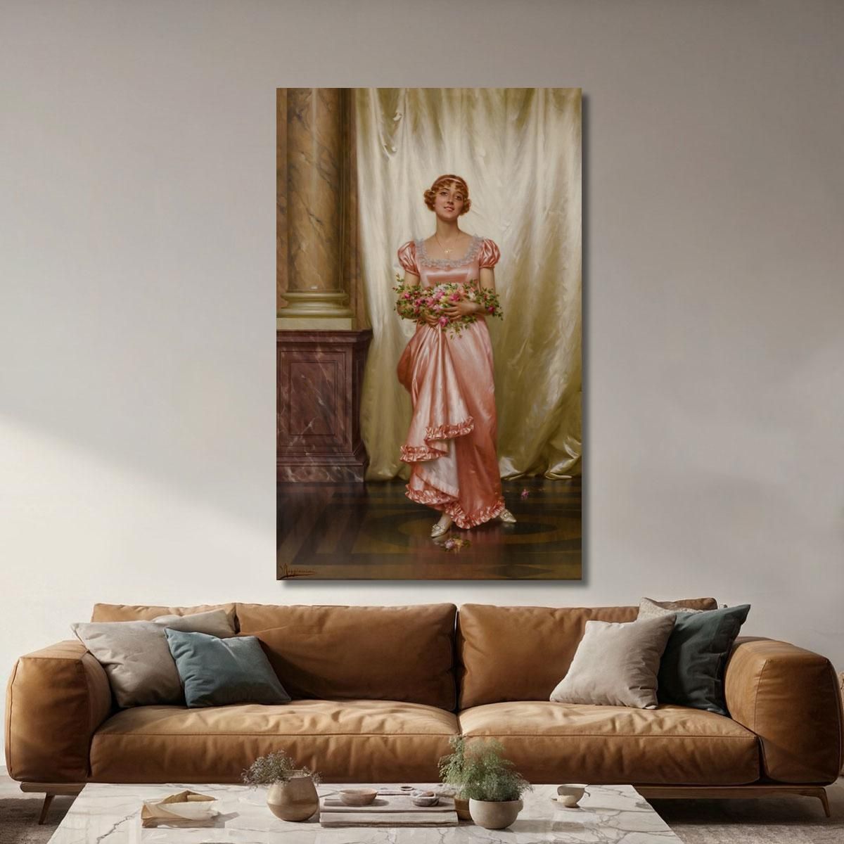 Roses Vittorio Reggianini vrg14 canvas print 