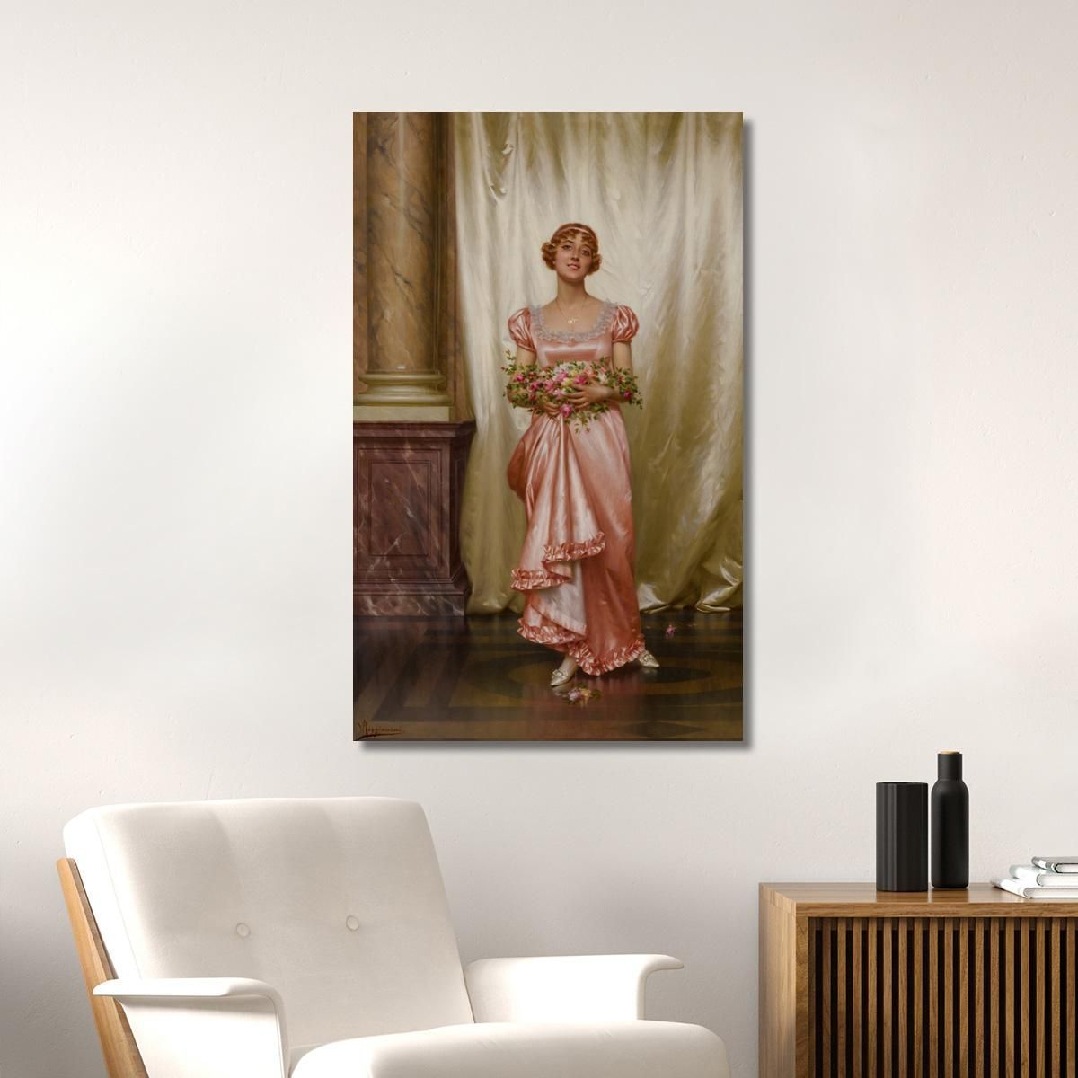 Roses Vittorio Reggianini vrg14 canvas print 