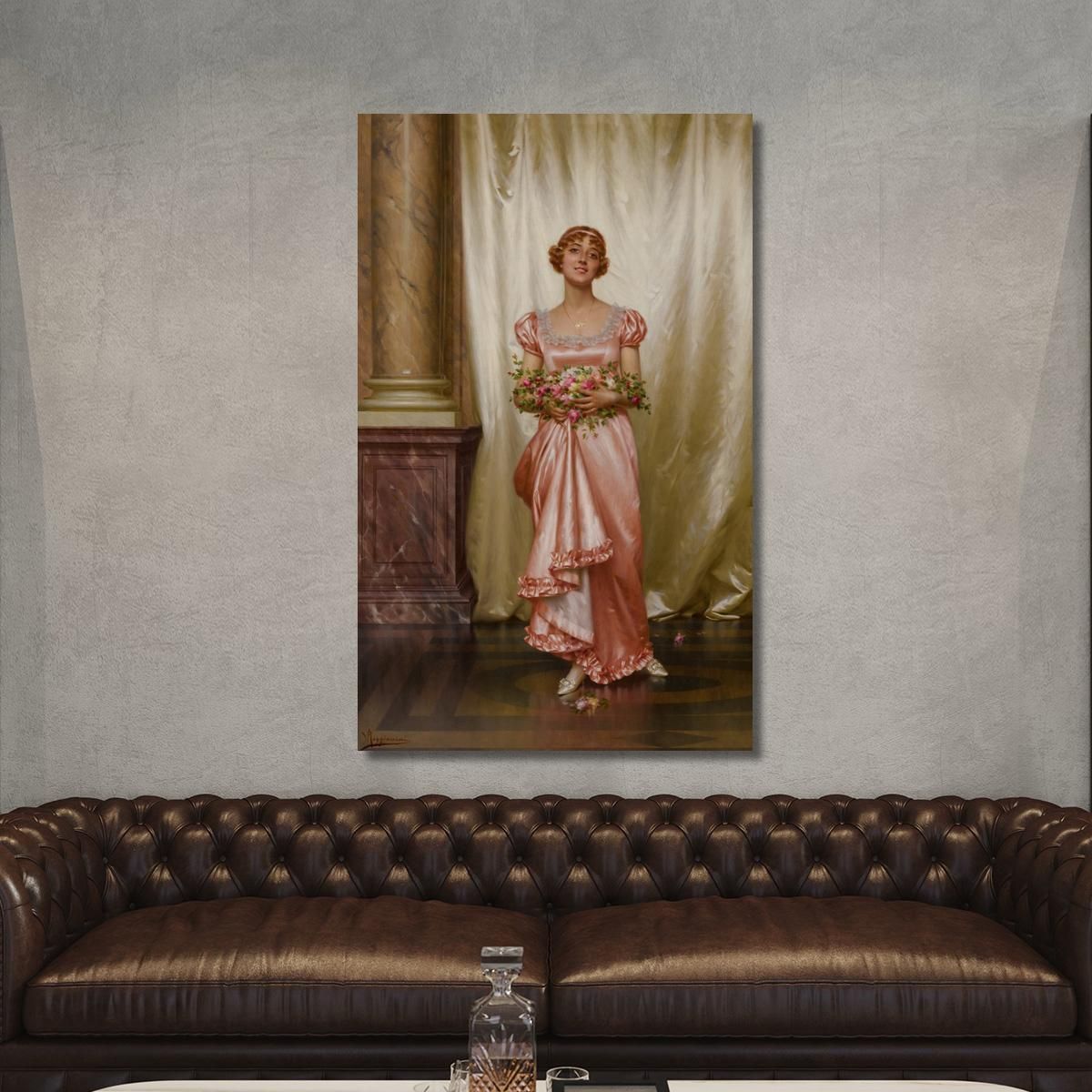 Roses Vittorio Reggianini vrg14 canvas print 