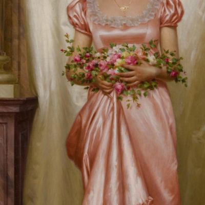 Roses Vittorio Reggianini vrg14 canvas print