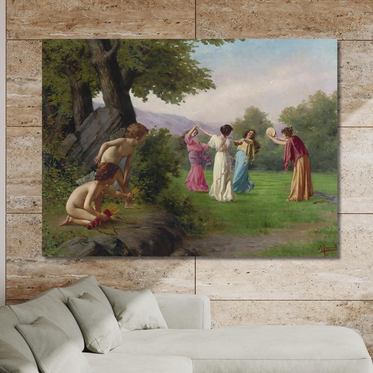 Spying Their Target Vittorio Reggianini vrg15 canvas print 