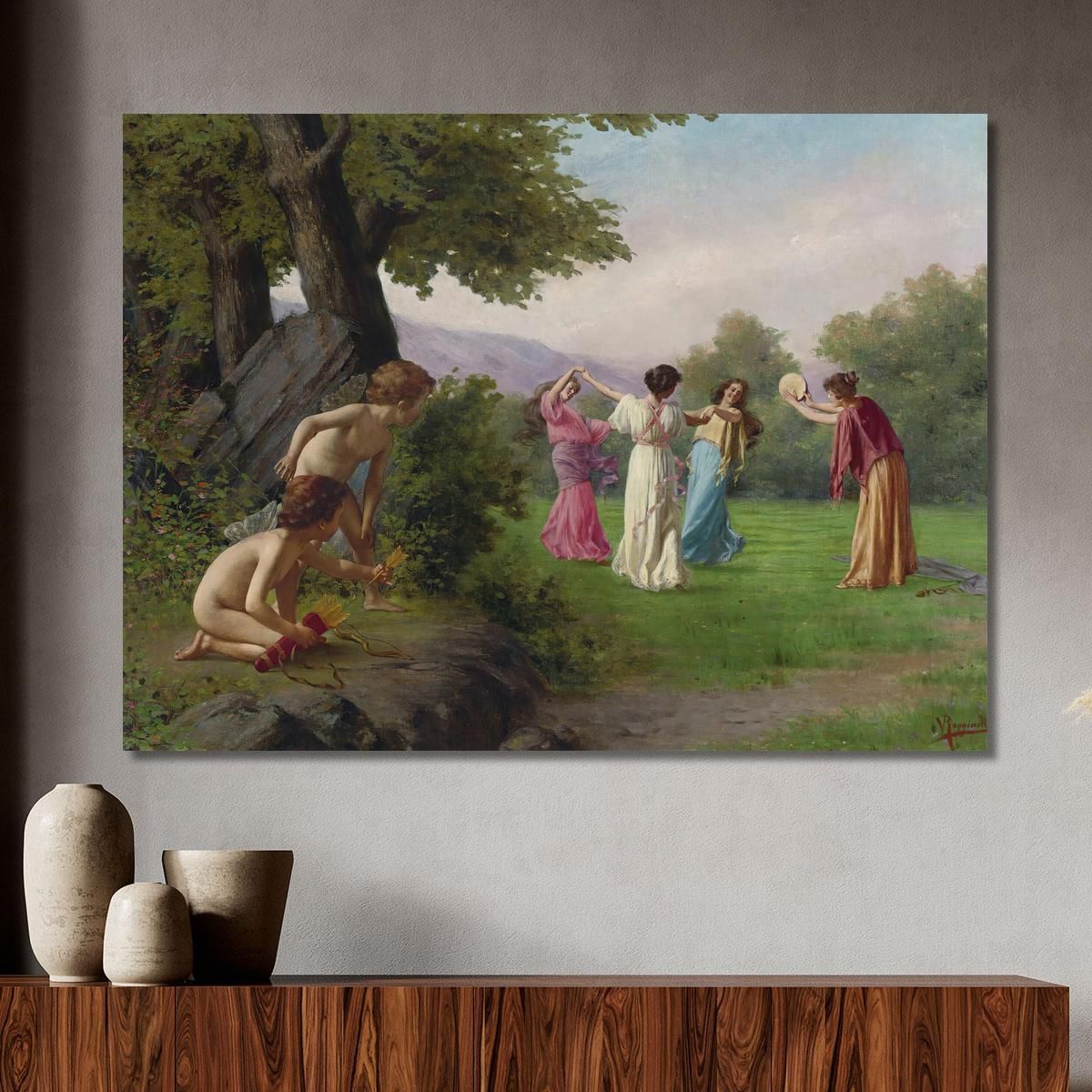 Spying Their Target Vittorio Reggianini vrg15 canvas print 