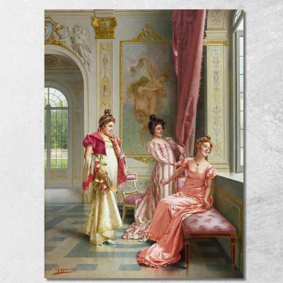 The Coquettes-- Adventure Vittorio Reggianini vrg17 canvas print 