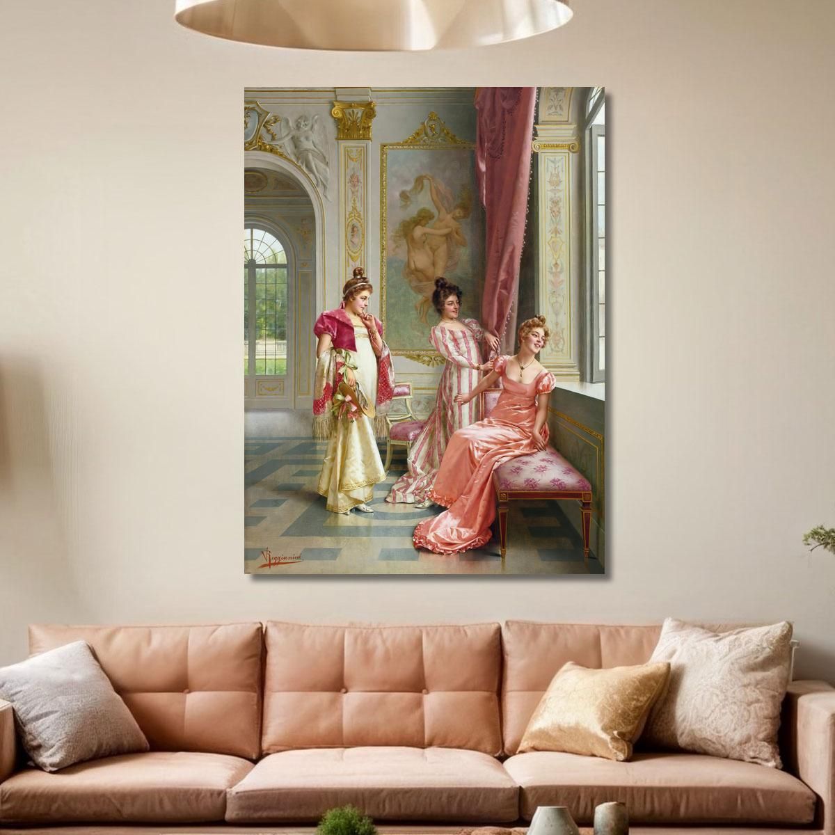 The Coquettes-- Adventure Vittorio Reggianini vrg17 canvas print 
