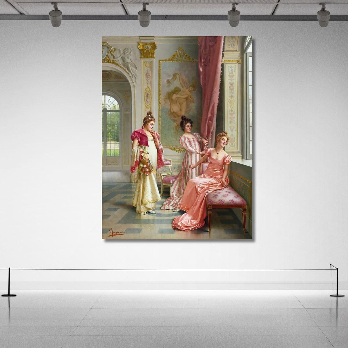 The Coquettes-- Adventure Vittorio Reggianini vrg17 canvas print 