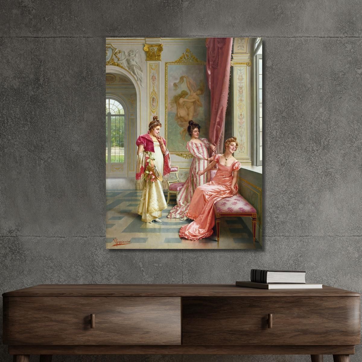 The Coquettes-- Adventure Vittorio Reggianini vrg17 canvas print 