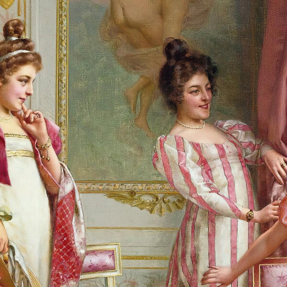 The Coquettes-- Adventure Vittorio Reggianini vrg17 canvas print