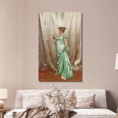 The Love Letter Vittorio Reggianini vrg19 canvas print 