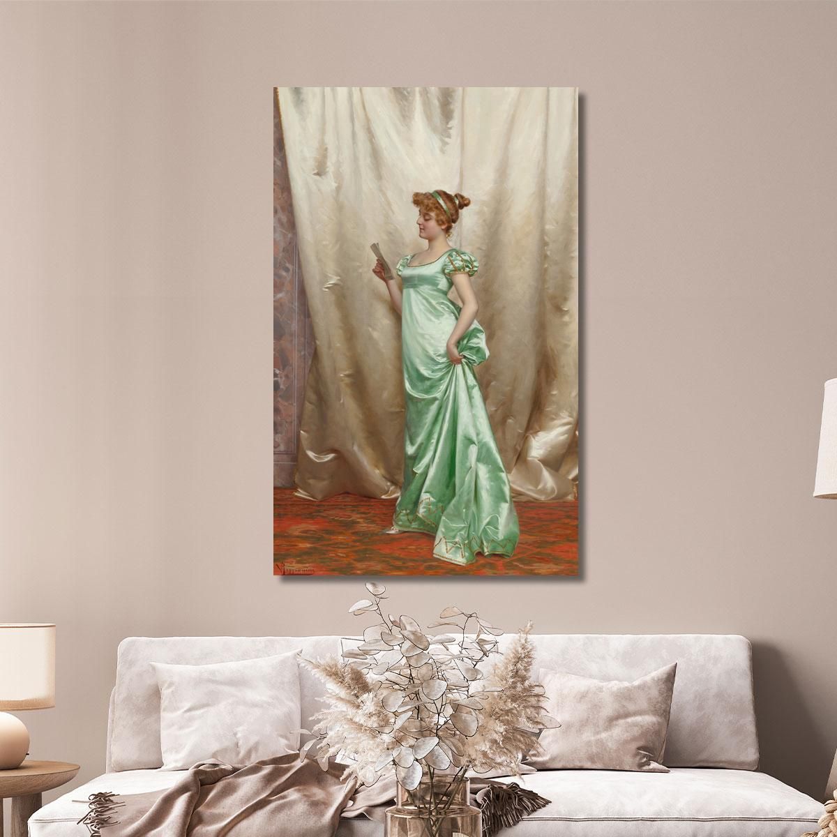 The Love Letter Vittorio Reggianini vrg19 canvas print 