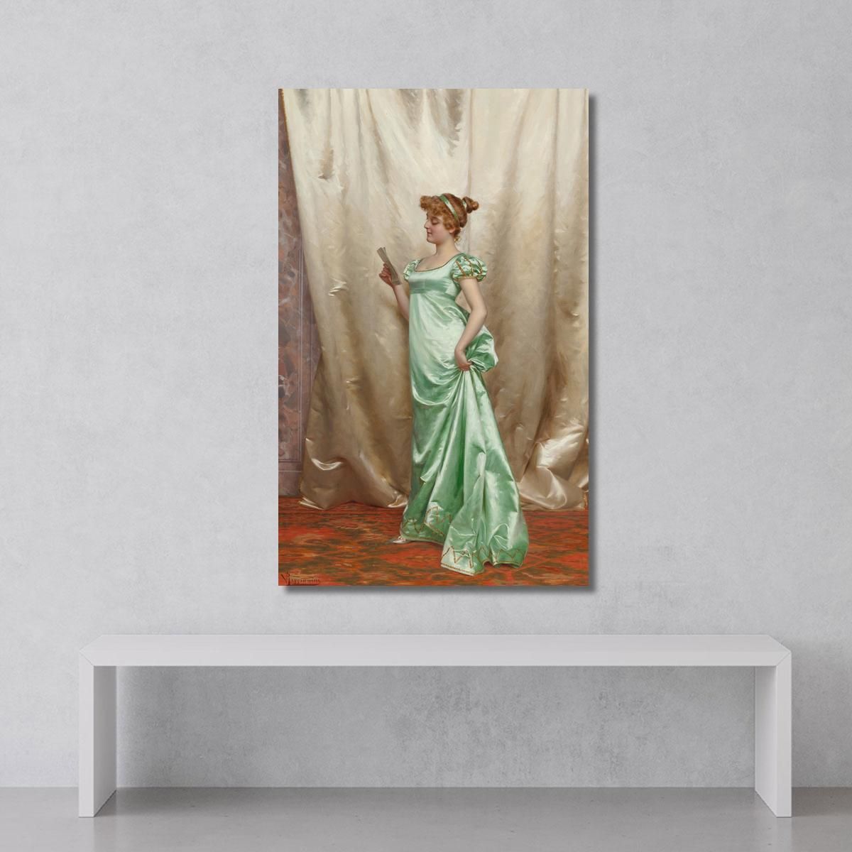 The Love Letter Vittorio Reggianini vrg19 canvas print 