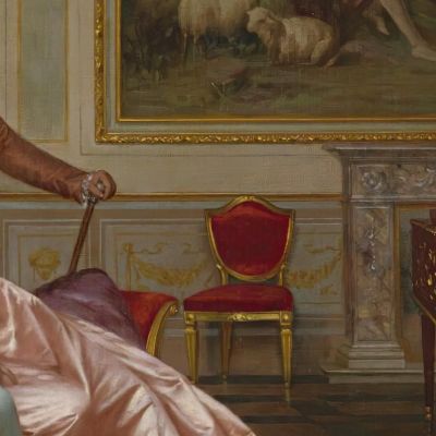 The Piano Recital Vittorio Reggianini vrg20 canvas print