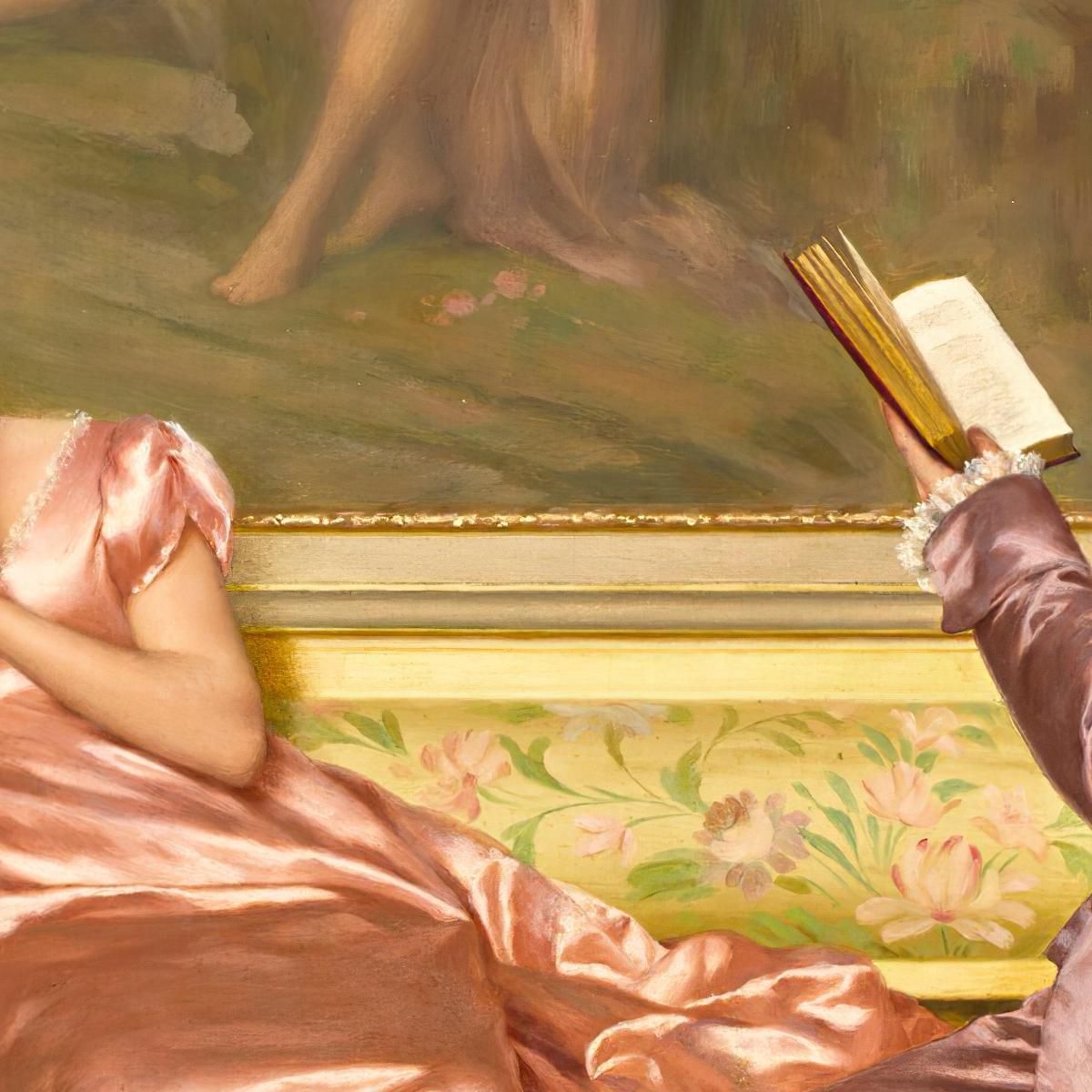 The Poetry Reading 2 Vittorio Reggianini vrg21 canvas print