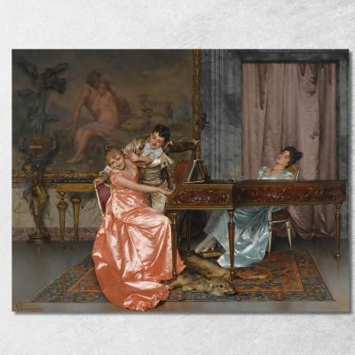 The Recital 2 Vittorio Reggianini vrg23 canvas print 