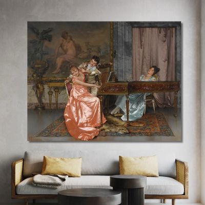 The Recital 2 Vittorio Reggianini vrg23 canvas print 