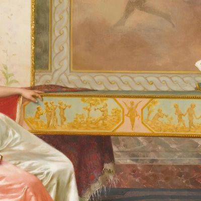 The Recital Vittorio Reggianini vrg25 canvas print