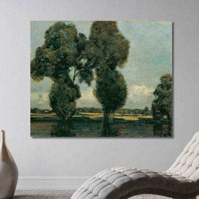 Silver Poplars Adolf Hölzel ahl45 canvas print 