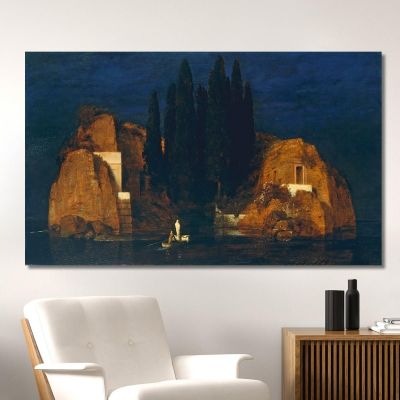 Island Of The Dead Arnold Böcklin abk18 canvas print 