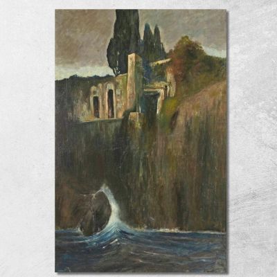 Landscape Arnold Böcklin abk22 canvas print 