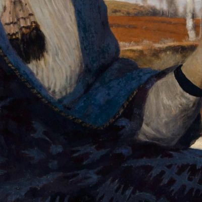 Melancholy 2 Arnold Böcklin abk26 canvas print