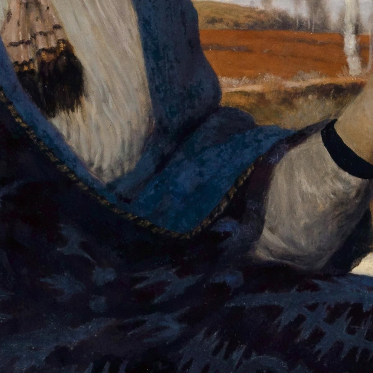 Melancholy 2 Arnold Böcklin abk26 canvas print